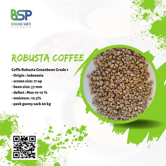 Robusta Coffee Bean Grade AA / Grade 1