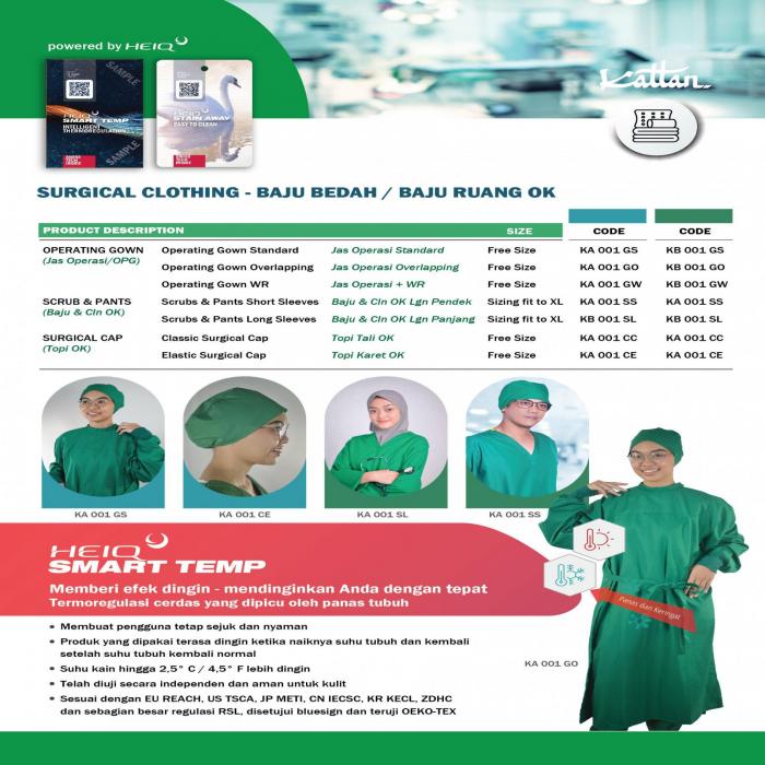 Surgical Drape and Surgical Clothing - Paño de Quirúrgico y Ropa Quirúrgica