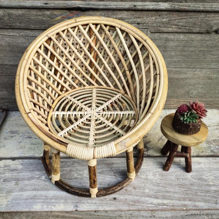 CENTURY RATTAN MINI CHAIR