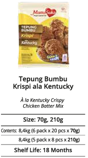 MAMASUKA - All Purpose Crispy Batter Mix - Kentucky