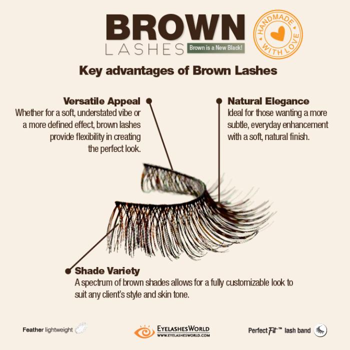 Brown Lashes