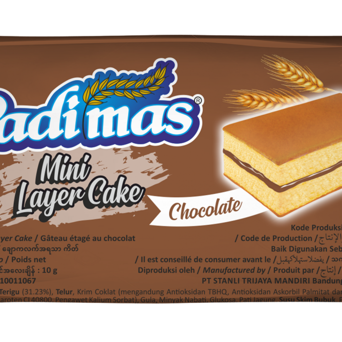Padimas Mini layer Cake Chocolate