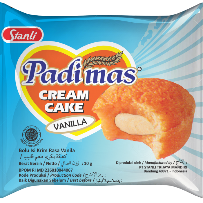Padimas Cream Cake Vanilla