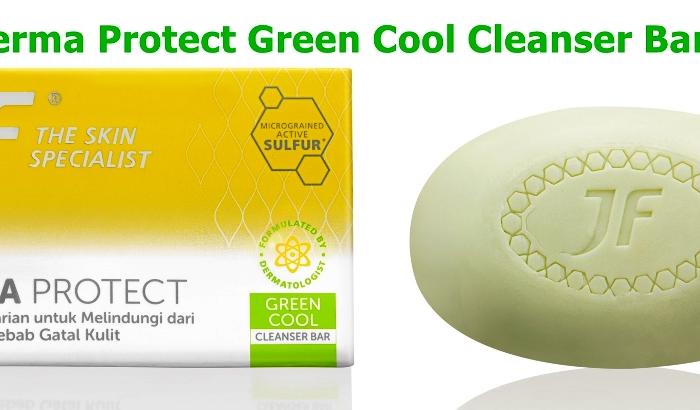 JF Derma Protect (Green Cool) Cleanser Bar Soap 90g