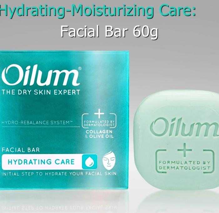 Oilum Hydrating-Moisturizing Care: Facial Bar Soap 60g