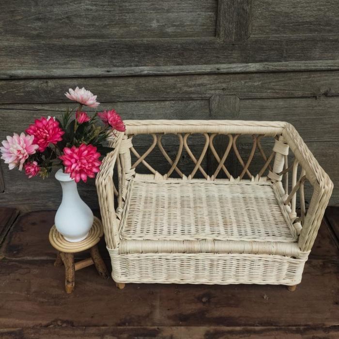 HERITAGE RATTAN MINI BENCH