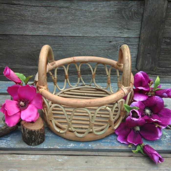 MEADOW RATTAN BASKET