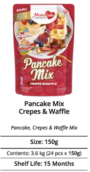 MAMASUKA - Pancake Mix - Crepes & Waffle