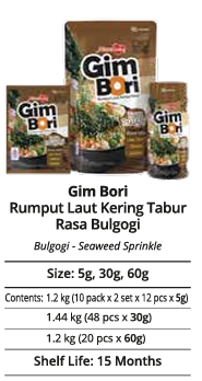 MAMASUKA - GIM BORI - Seaweed Sprinkles - Bulgogi