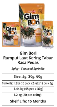 MAMASUKA - GIM BORI - Seaweed Sprinkles - Spicy