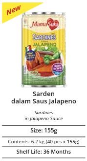 MAMASUKA - Sardine in Jalapeño Sauce